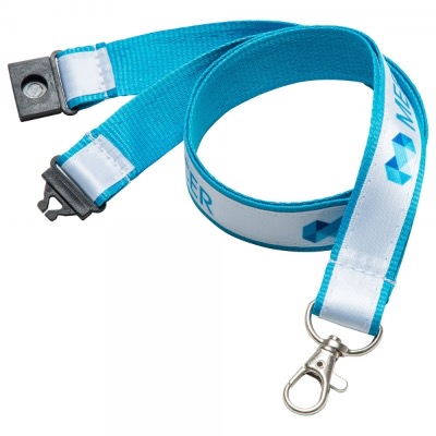 Image of 25mm Printed Satin Applique Lanyard