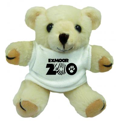 Image of 5'' Honey Bear with White T Shirt