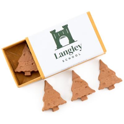 Image of Christmas Tree-Shaped Festive Wildflower Seed Bombs Box